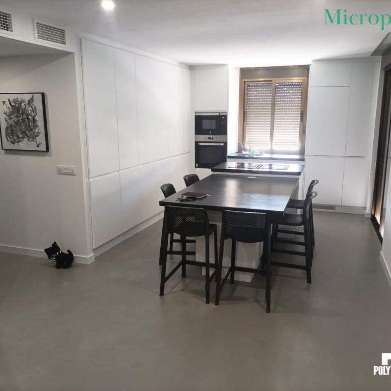 microcement floor system