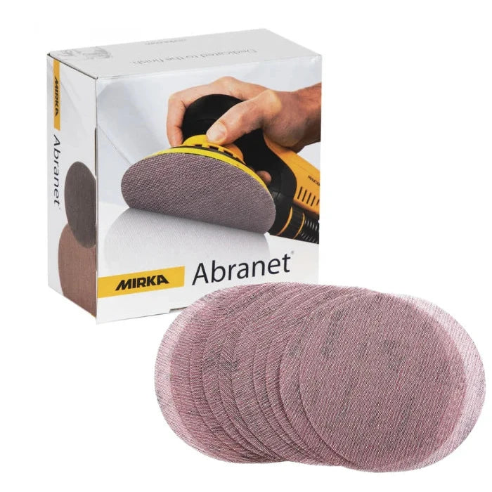 Mirka ABRANET Sanding Discs 150mm | Pack 50