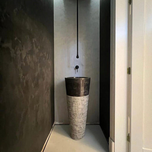 medium marmorino bathroom finish
